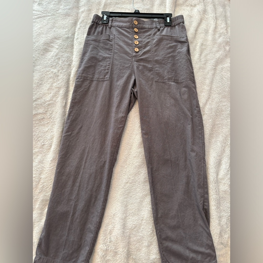 NWOT Lintco Linen/Cotton Blend Pants